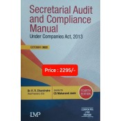 LMP's Secretarial Audit and Compliance Manual under Companies Act, 2013 by Dr. K. R. Chandratre, CS. Makarand Joshi | Corporate Law Adviser